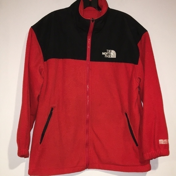 Vintage The North Face Gore Tex fleece men’s red and black liner jacket sz small - Picture 8 of 9